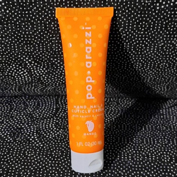 🟡 $ 2.00 Hand Nail & Cuticle Cream With Keratin & Calcium Pop-arazzi Mango  1oz - Picture 1 of 5
